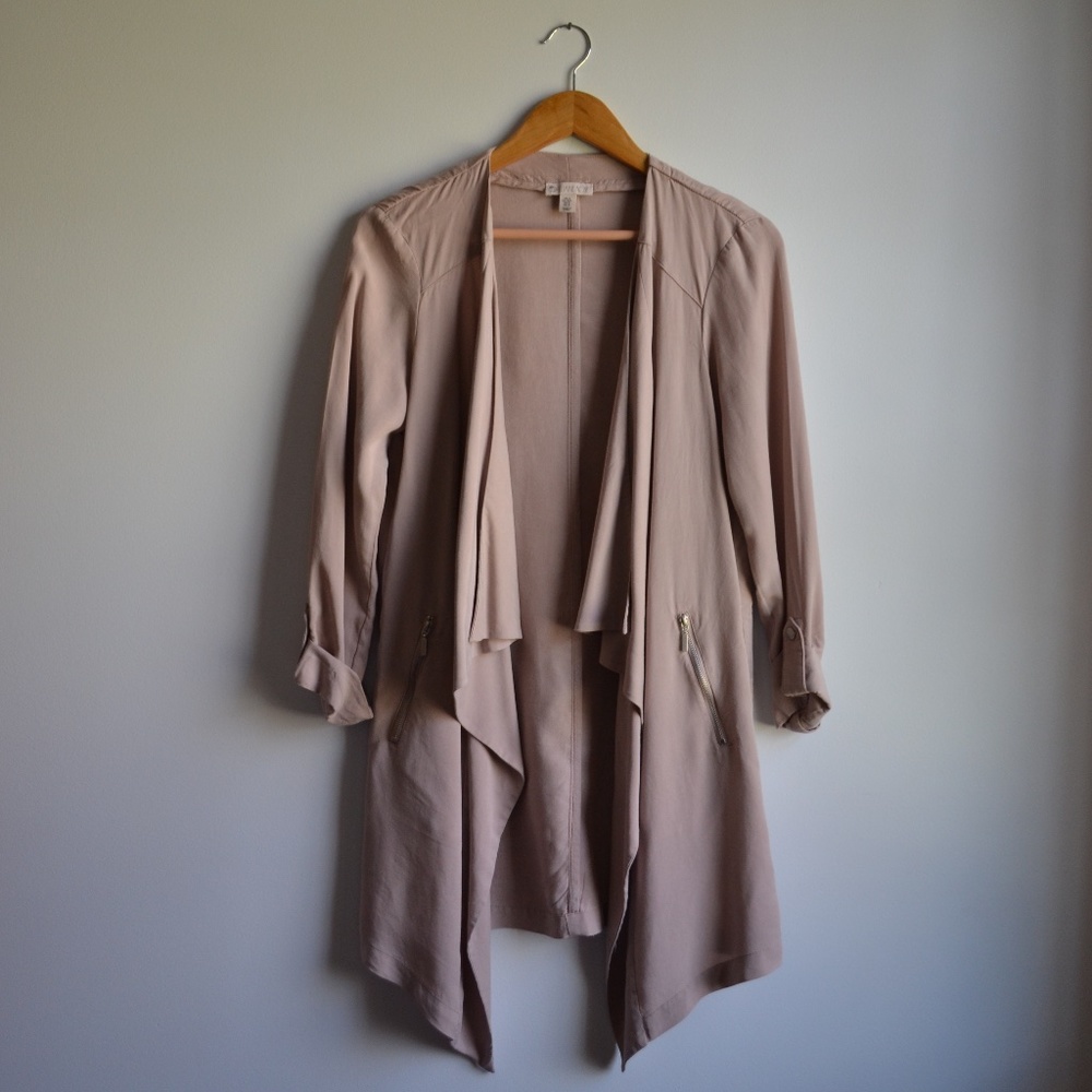 Blush Draped Jacket - image 2